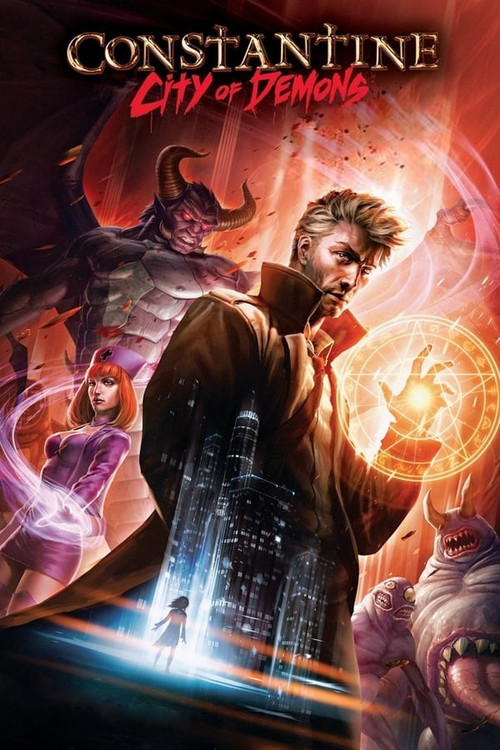 Constantine: City of Demons постер