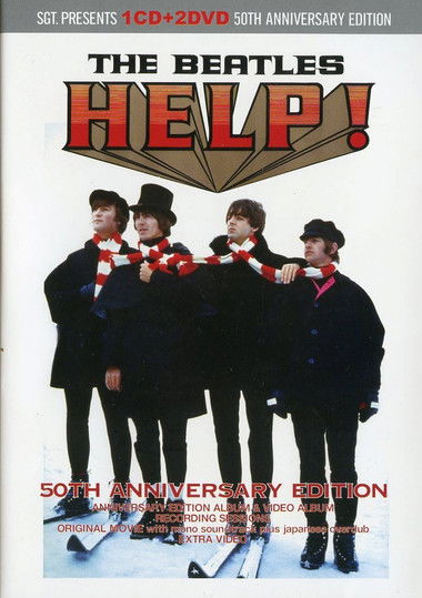 THE BEATLES in HELP! постер