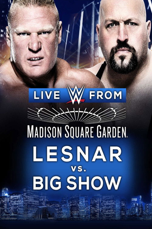 WWE Live From MSG 2015 постер