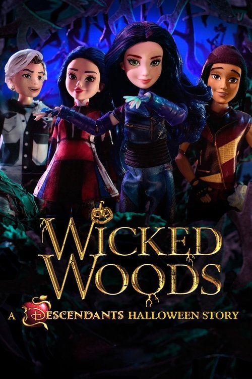 Wicked Woods: A Descendants Halloween Story постер