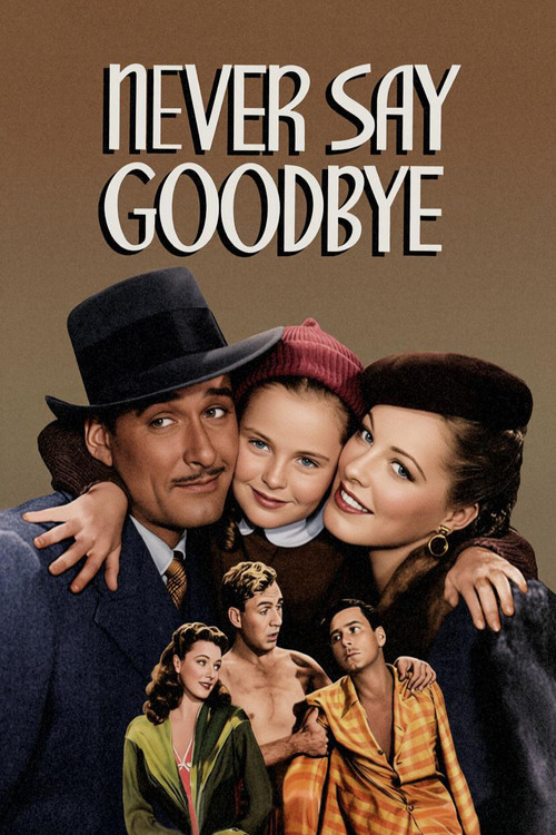 Never Say Goodbye постер