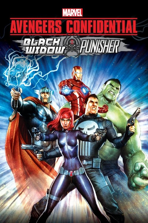 Avengers Confidential: Black Widow & Punisher постер