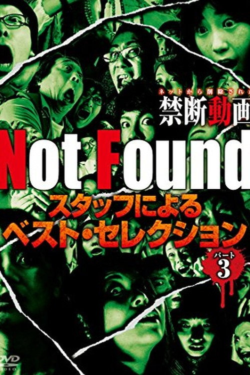 Not Found－ネットから削除された禁断動画－　スタッフによるベスト・セレクション　パート 3 постер