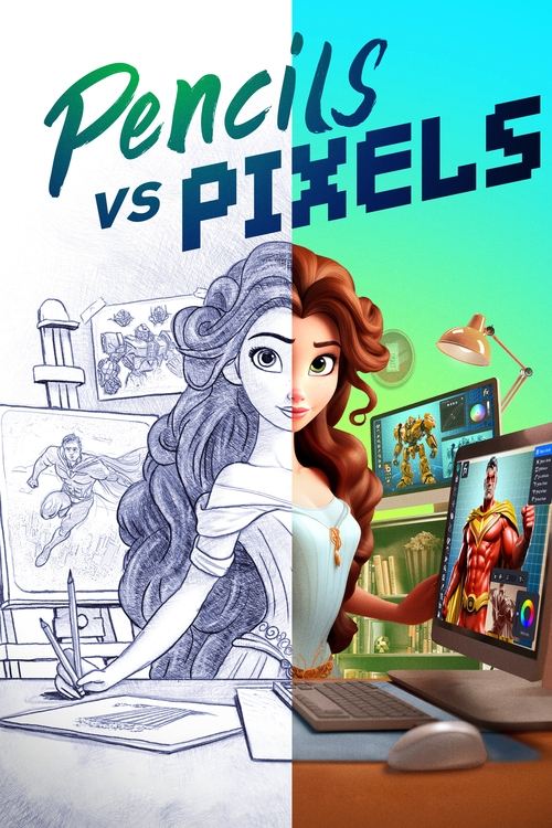 Pencils vs Pixels постер