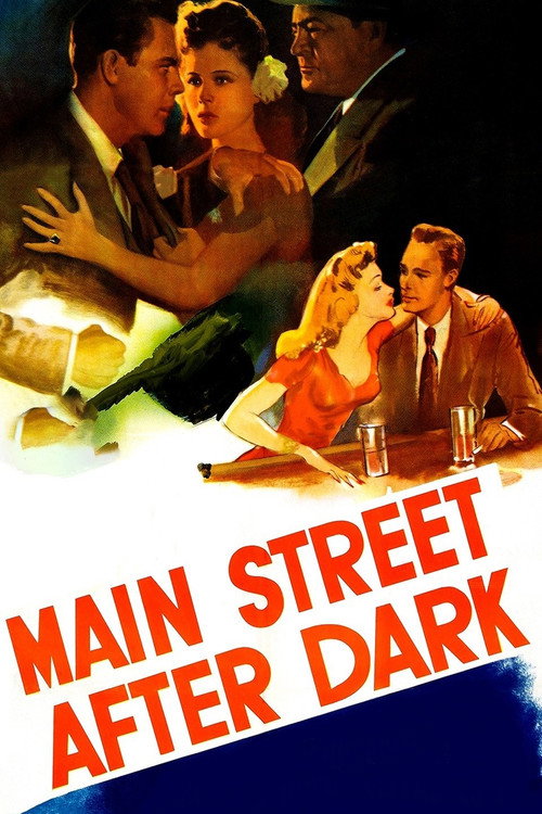 Main Street After Dark постер