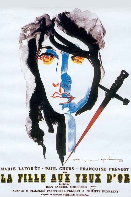 La Fille aux yeux d'or постер