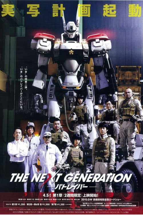 THE NEXT GENERATION パトレイバー 第1章 постер