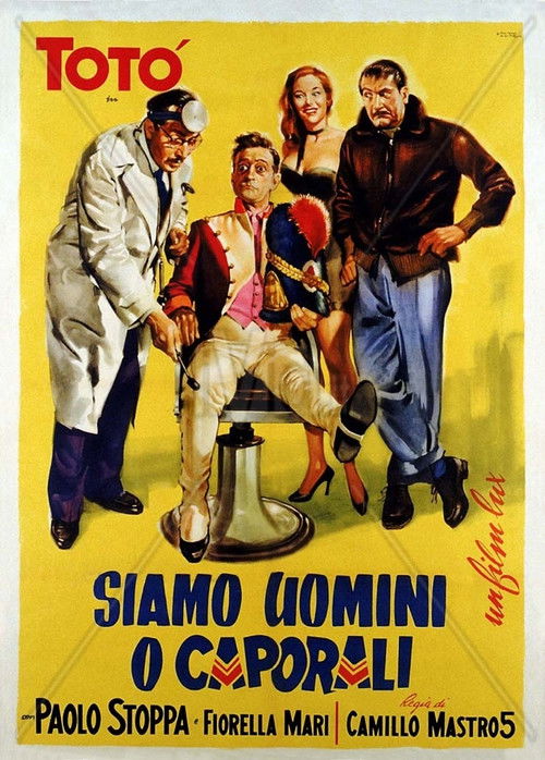 Siamo uomini o caporali постер