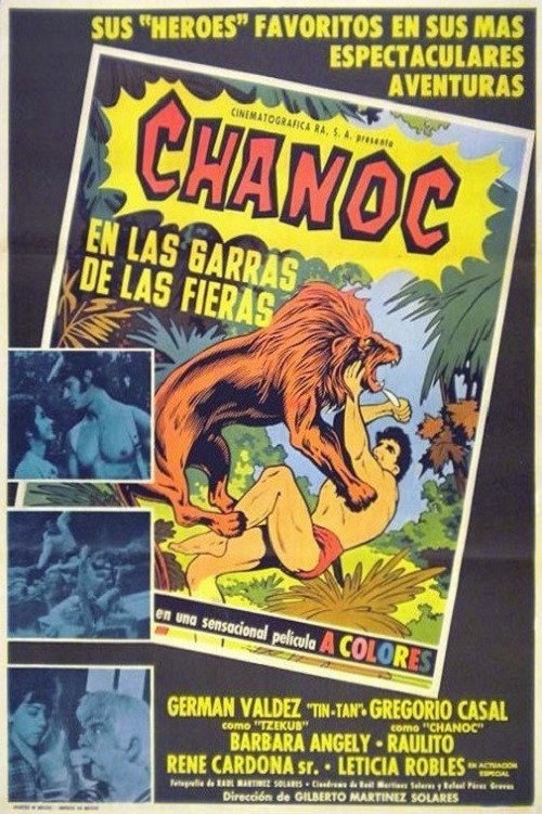 Chanoc en las garras de las fieras постер