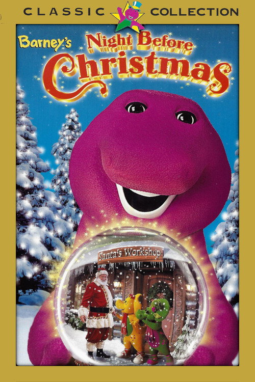 Barney's Night Before Christmas постер