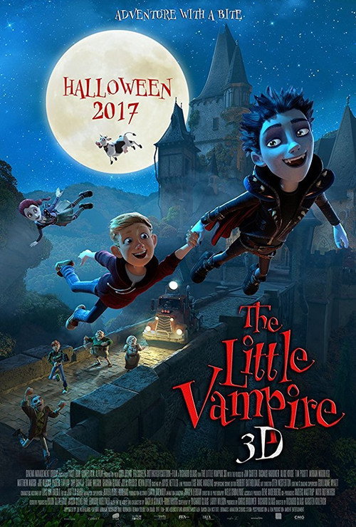 The Little Vampire 3D постер