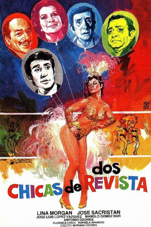 Dos chicas de revista постер