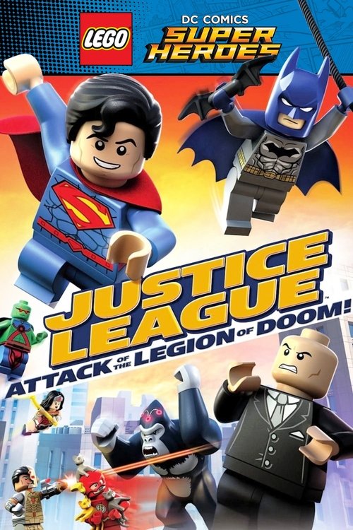 LEGO DC Comics Super Heroes: Justice League - Attack of the Legion of Doom! постер