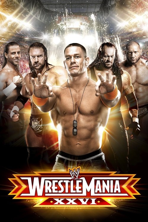WWE Wrestlemania XXVI постер