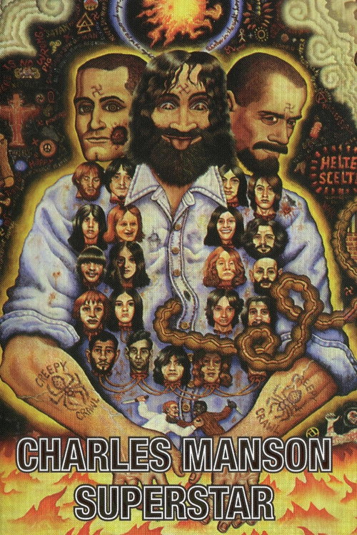 Charles Manson Superstar постер