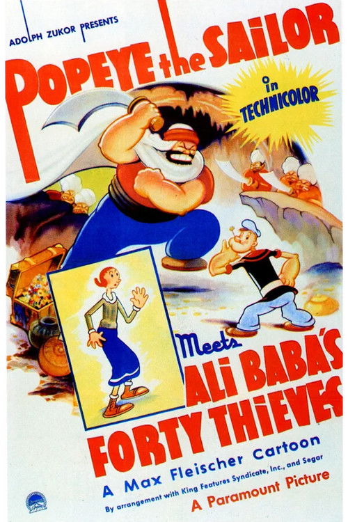 Popeye the Sailor Meets Ali Baba's Forty Thieves постер