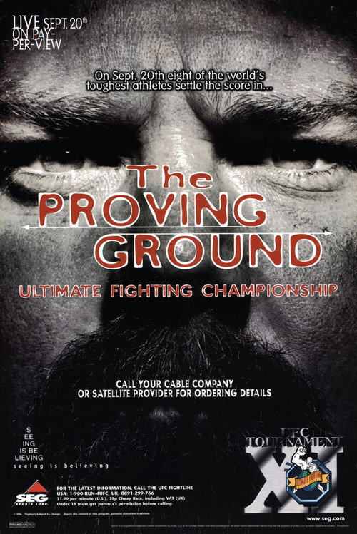 UFC 11: The Proving Ground постер