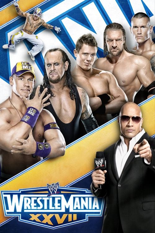 WWE WrestleMania XXVII постер