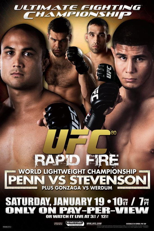 UFC 80: Rapid Fire постер