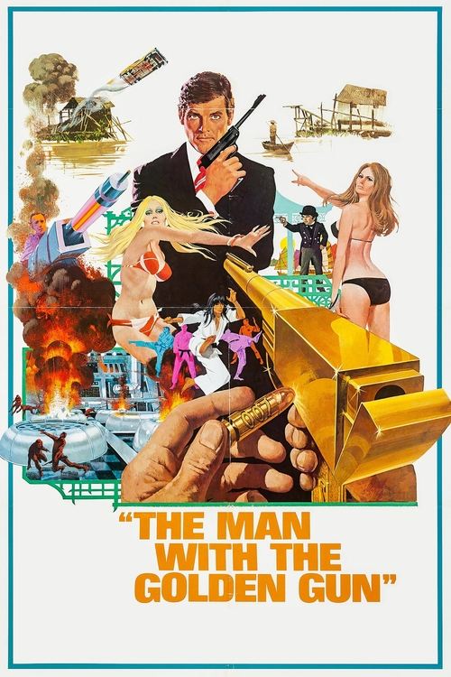 The Man with the Golden Gun постер