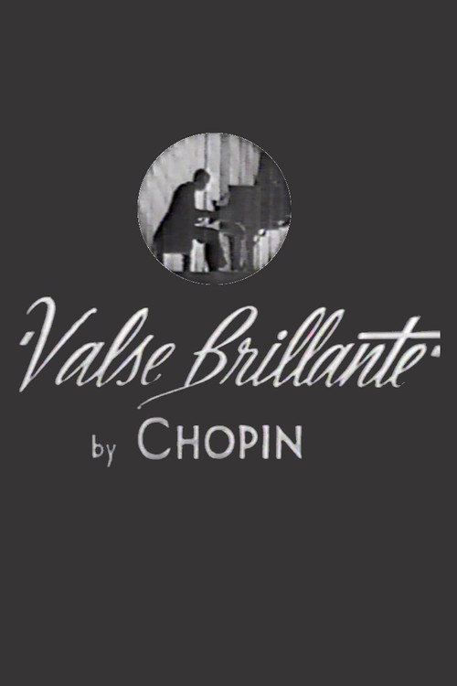 Valse brillante de Chopin постер
