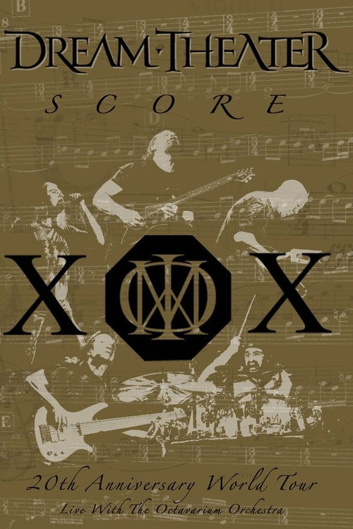 Dream Theater: Score - 20th Anniversary World Tour постер