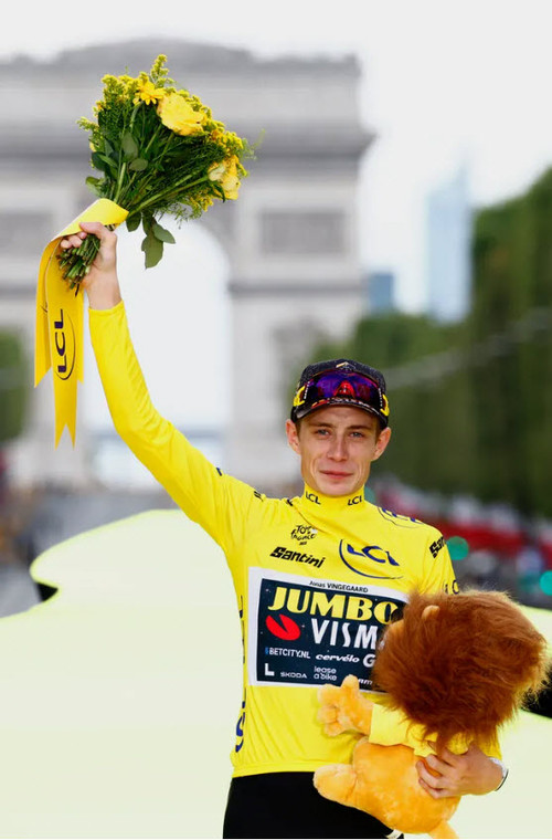 Danmark fejrer Jonas Vingegaard постер