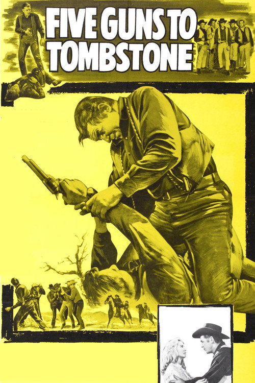 Five Guns to Tombstone постер