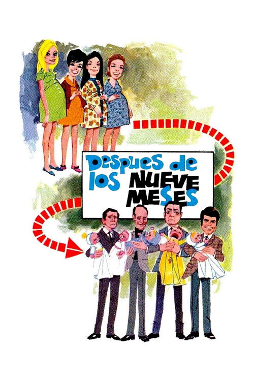 Después de los nueve meses постер