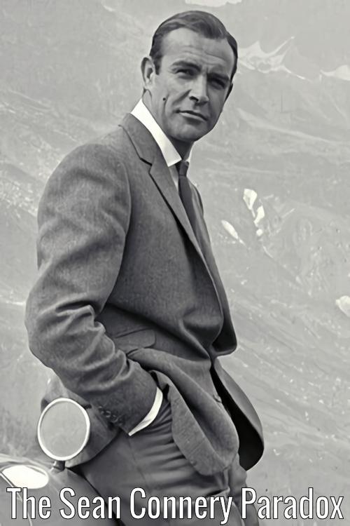 Sean Connery vs James Bond постер