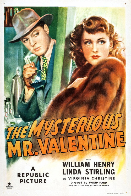 The Mysterious Mr. Valentine постер