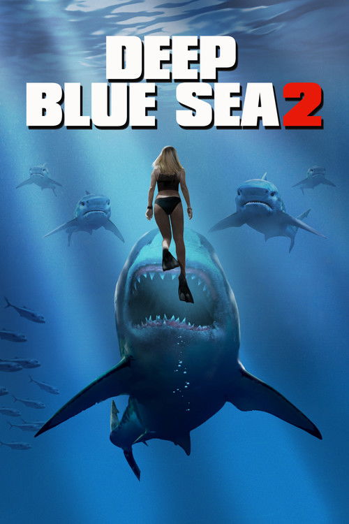 Deep Blue Sea 2 постер