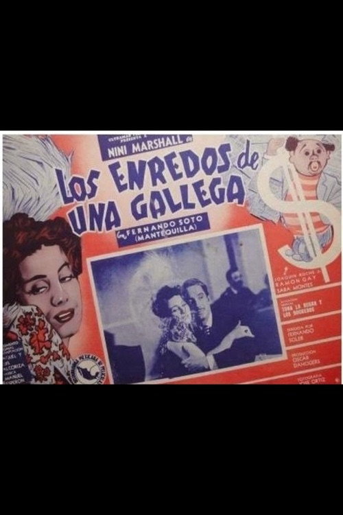Los enredos de una gallega постер