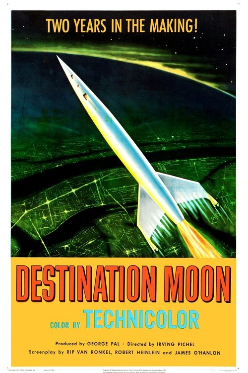 Destination Moon постер