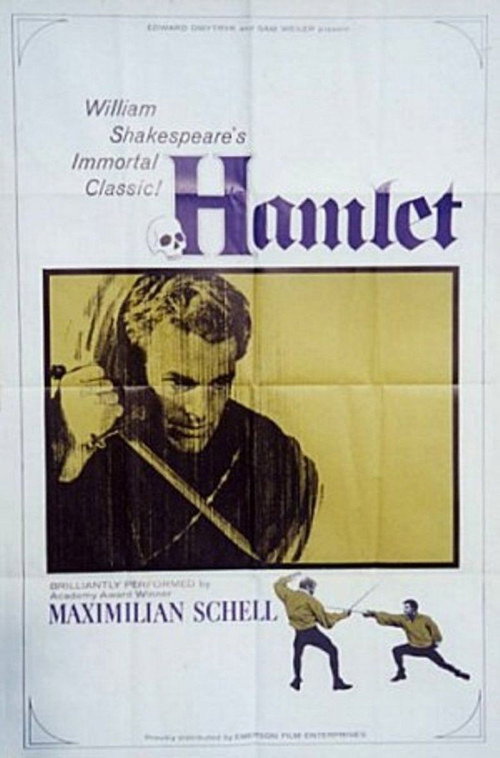 Hamlet, Prinz von Dänemark постер