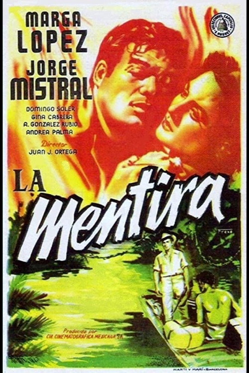 La mentira постер