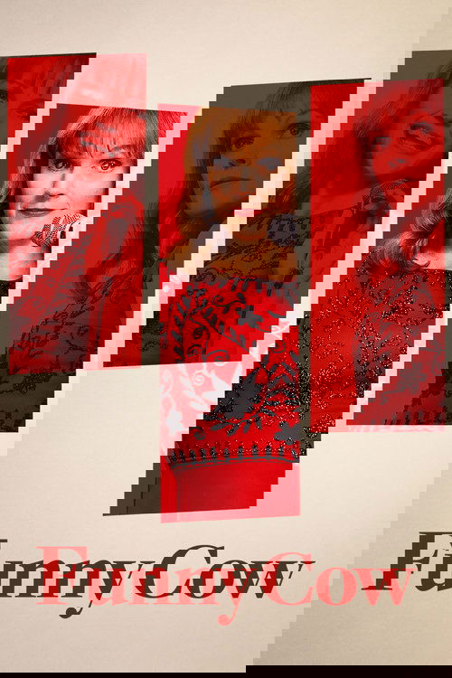 Смешная корова постер