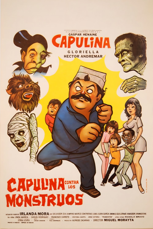 Capulina vs. the Monsters постер