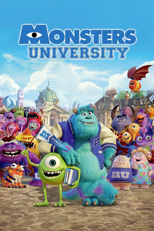 Monsters University постер