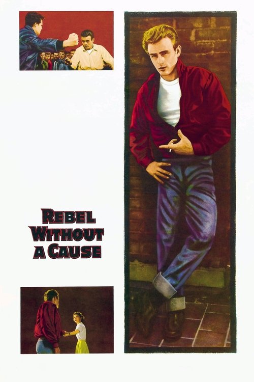 Rebel Without a Cause постер