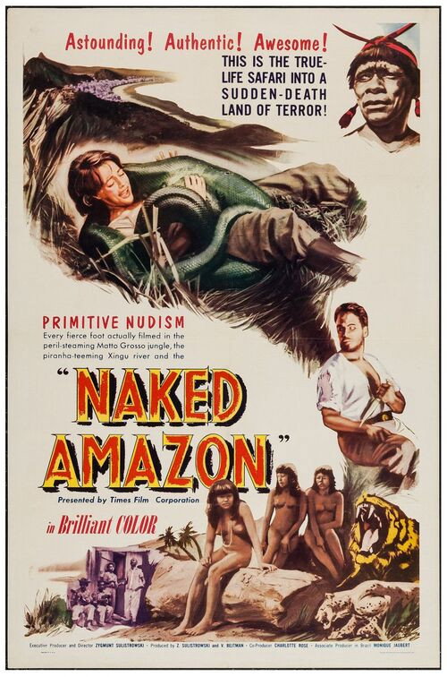 Naked Amazon постер