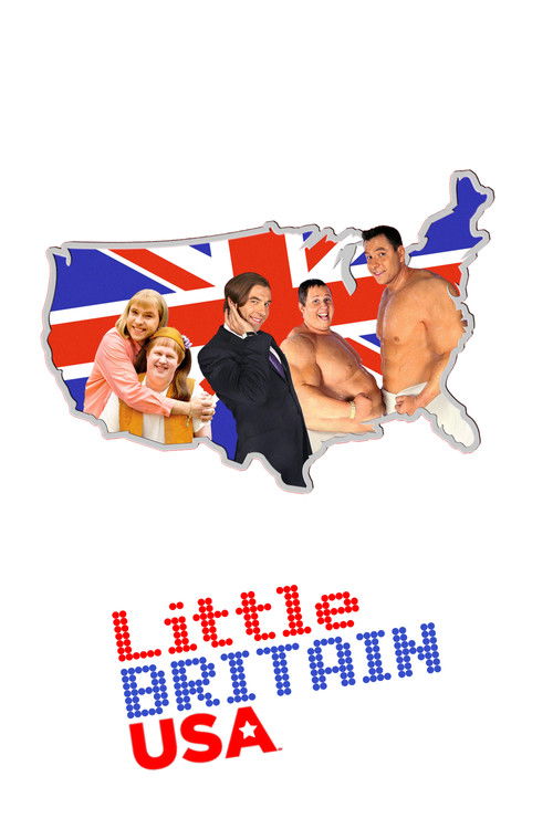 Little Britain USA постер