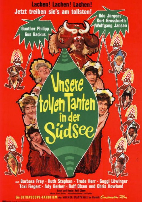 Unsere tollen Tanten in der Südsee постер