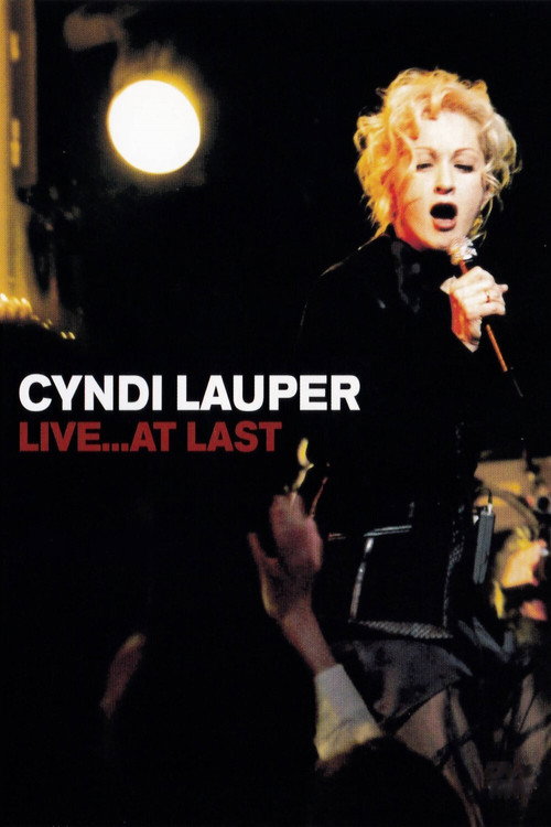 Cyndi Lauper - Live... At Last постер