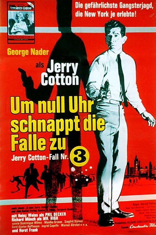 Jerry Cotton: The Trap Snaps Shut at Midnight постер