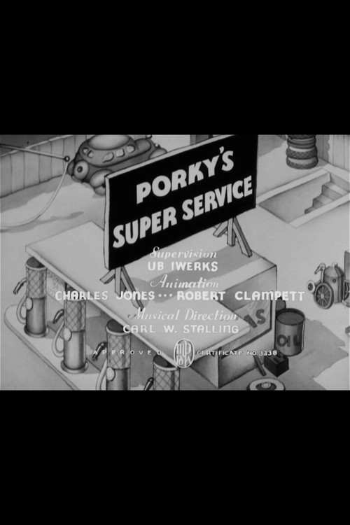 Porky's Super Service постер