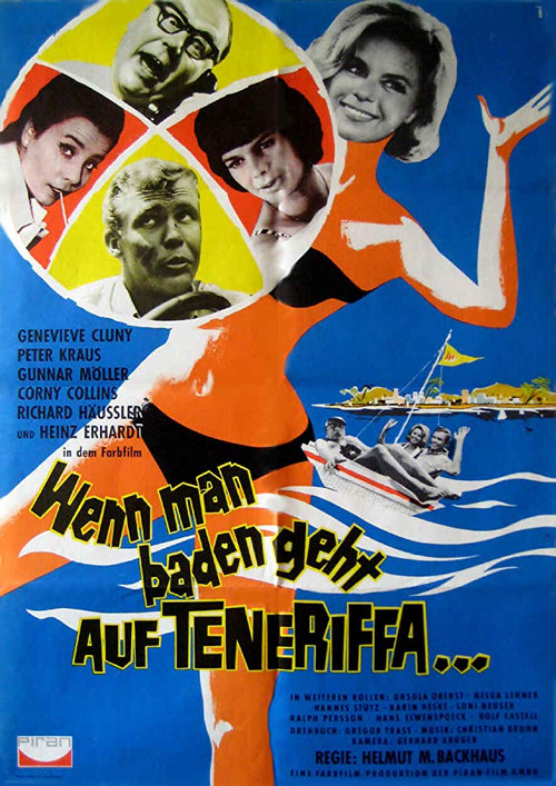 Wenn man baden geht auf Teneriffa постер