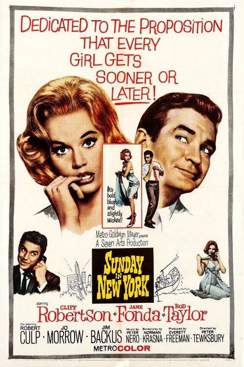 Sunday in New York постер