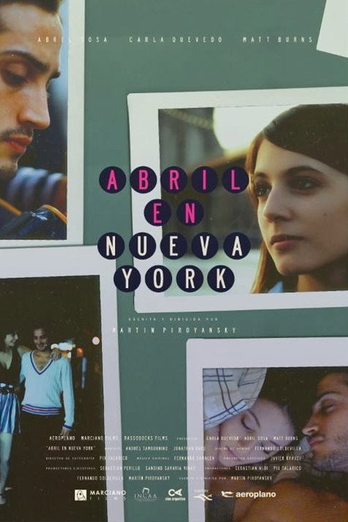 Abril en Nueva York постер