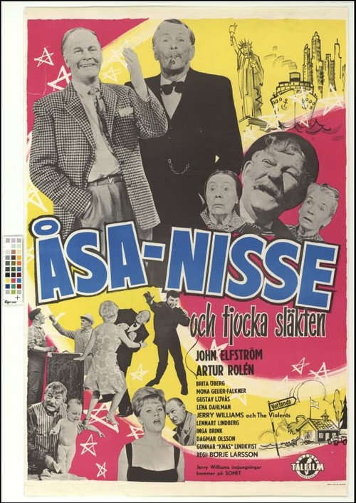 Åsa-Nisse och tjocka släkten постер